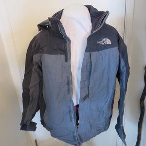 The North Face Hyvent 3-in-1 Men's Size L/G Blue & Gray Winter Ski Jacket
